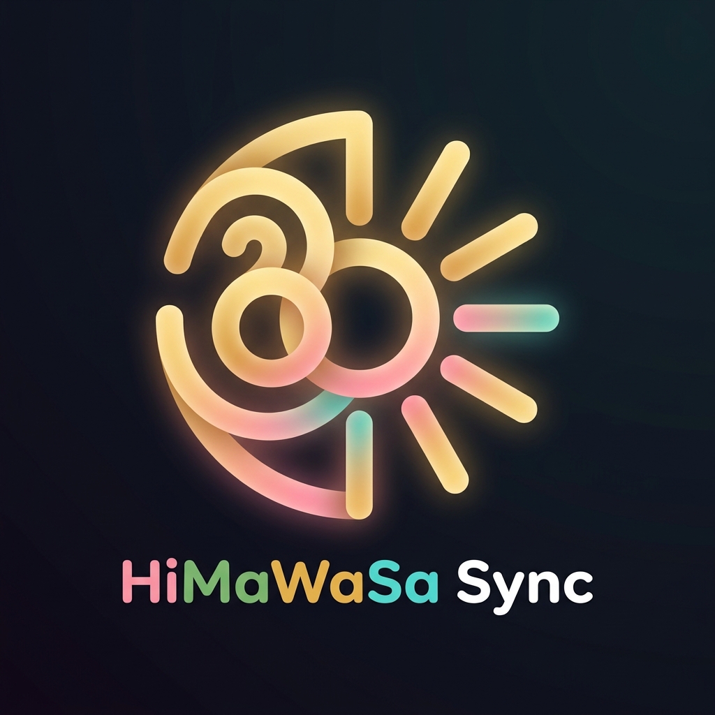 HiMaWaSa Sync ロゴ